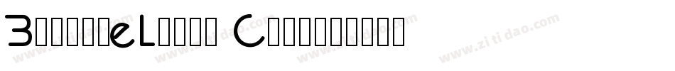 BalanceLight Caps字体转换